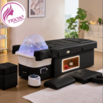 łóżko head spa delux czarne